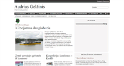 Desktop Screenshot of gelzinis.lt