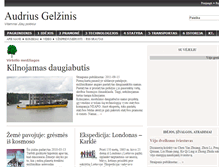 Tablet Screenshot of gelzinis.lt